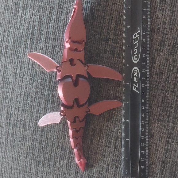 Red and Black Dinosaur Toy - Picture 4 of 7